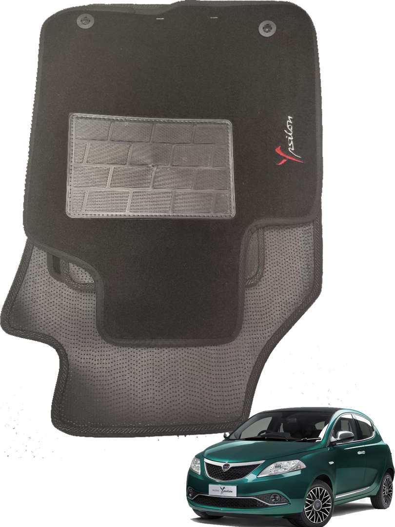 SET TAPPETI MOQUETTE LANCIA YPSILON III 06/11> C/2 ATT