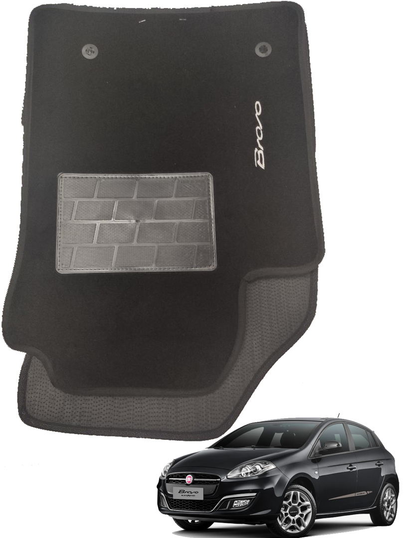 SET TAPPETI MOQUETTE FIAT BRAVO DAL 2014 IN POI C/4 ATT.