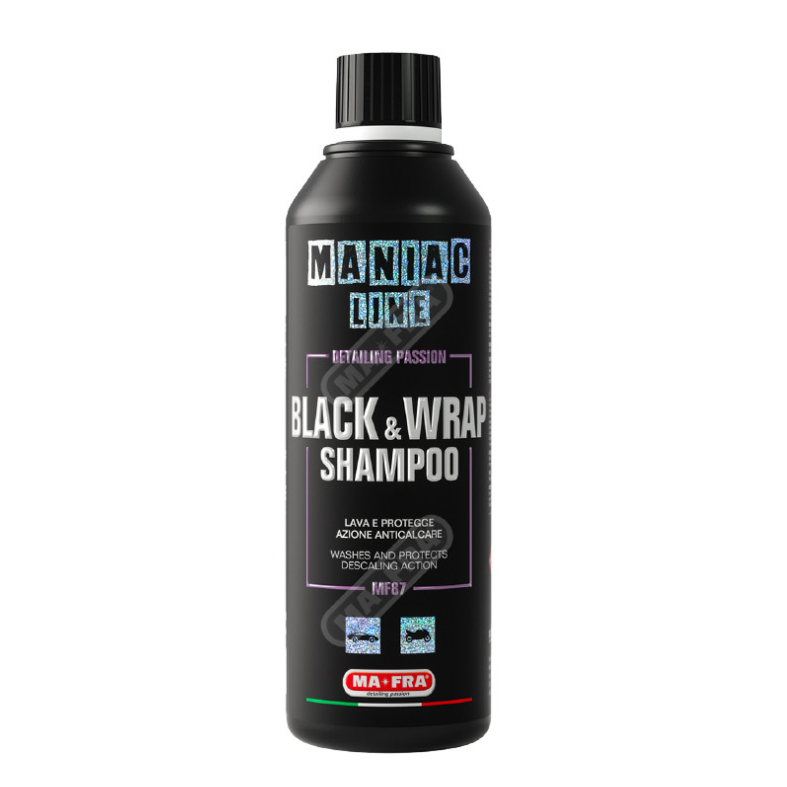 Shampoo auto: lava e protegge con azione anticalcare