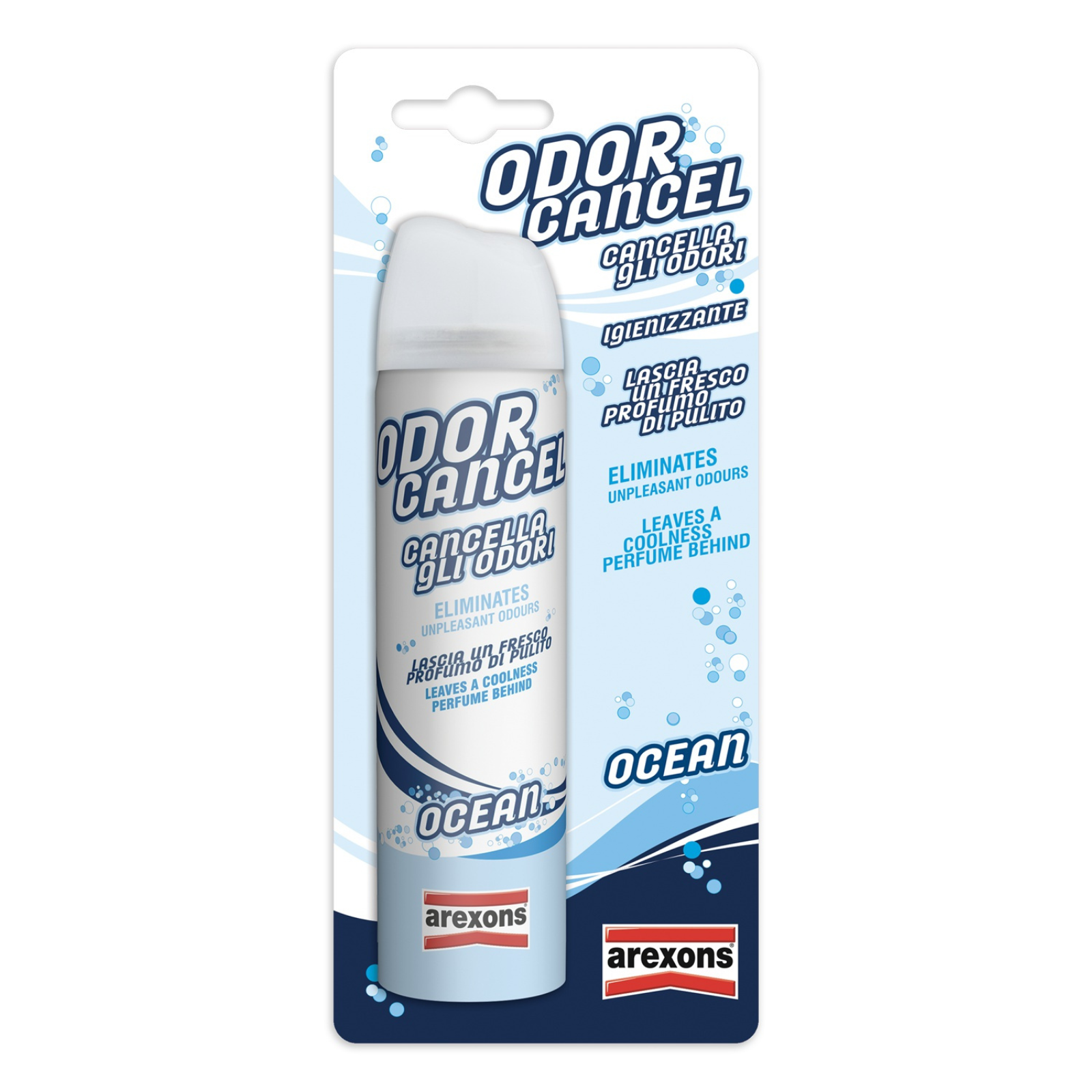 ODOR CANCEL OCEAN - DEODORANTE AUTO ELIMINA ODORI