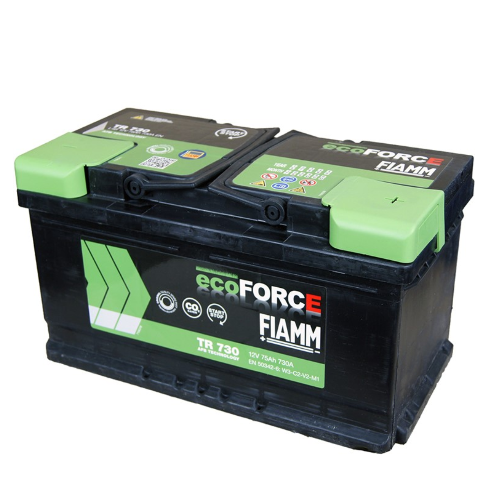 BATTERIA FIAMM AFB START-STOP 12V 75 Ah730A (DX)