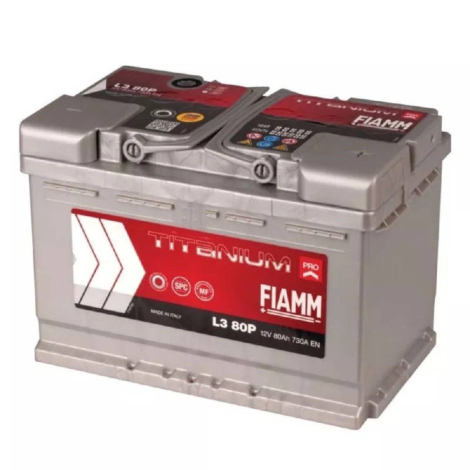 BATTERIA FIAMM TITANIUM PRO 80AH 730A 12V (DX)