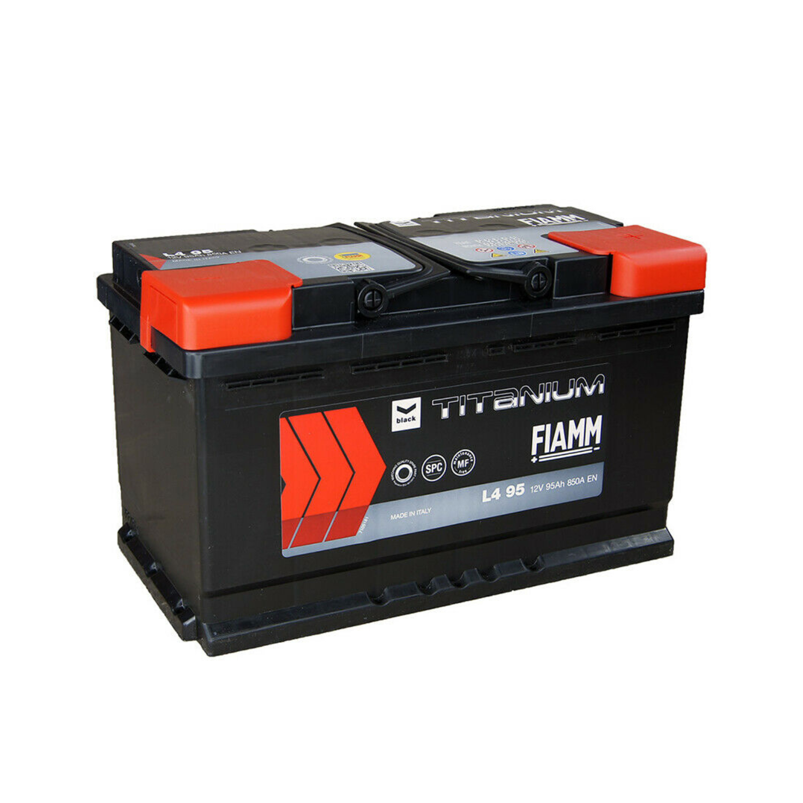 BATTERIA FIAMM BLACK TITANIUM 95AH 850A 12V (DX)