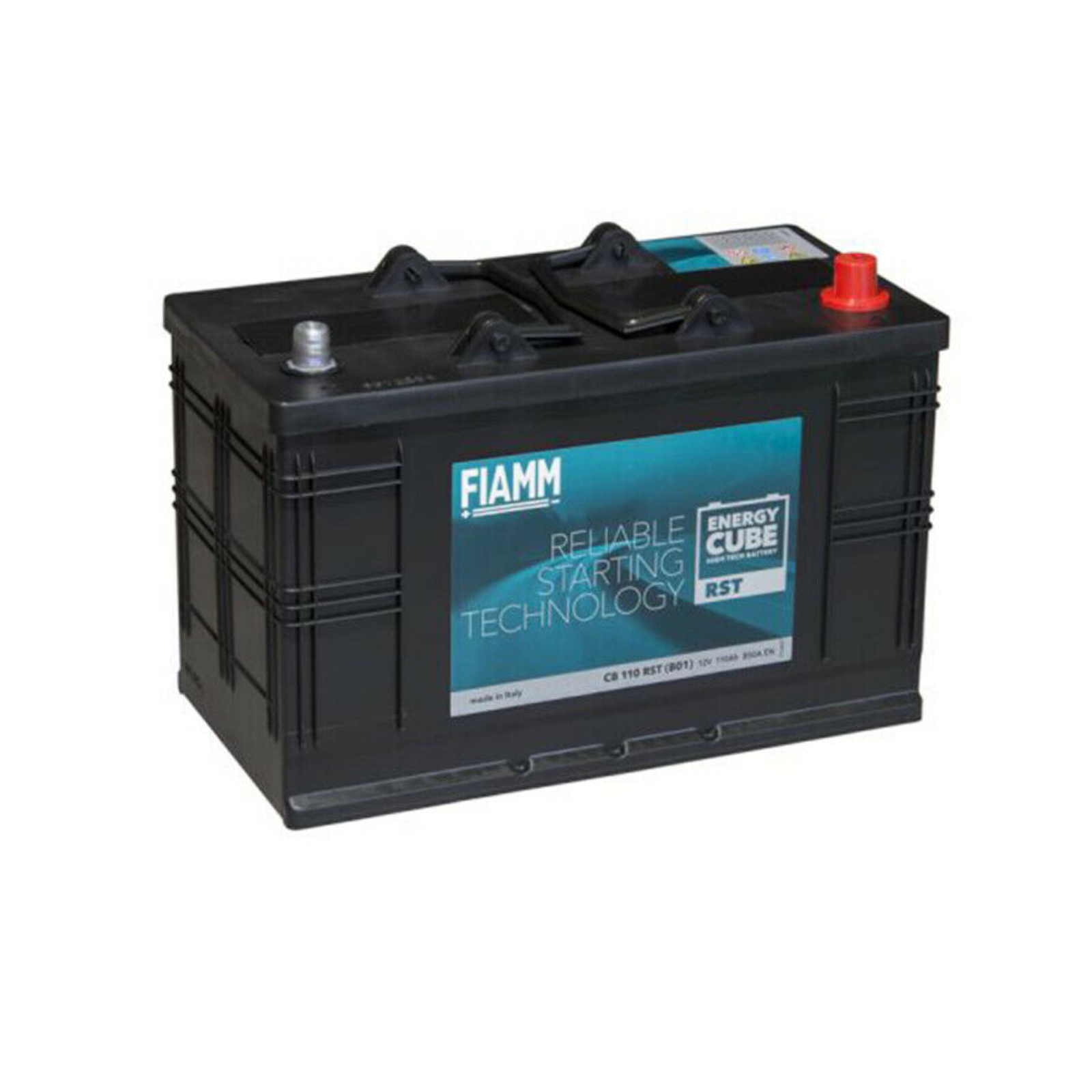 BATTERIA ENERGY CUBE RST COMPACT 110 Ah 850 A (DX)