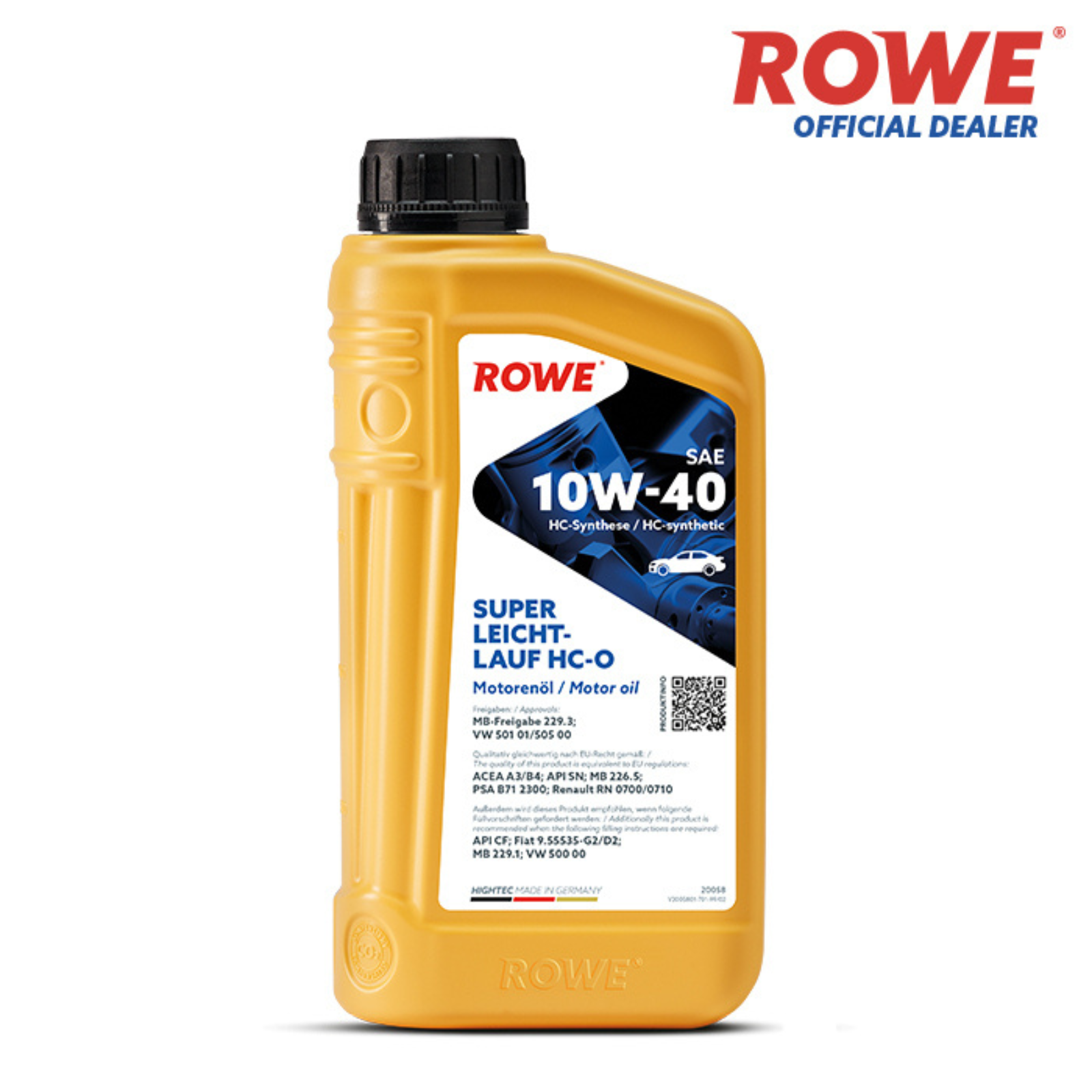 ROWE HIGHTEC SUPER LEICHTLAUF 10W-40 1LT 20058