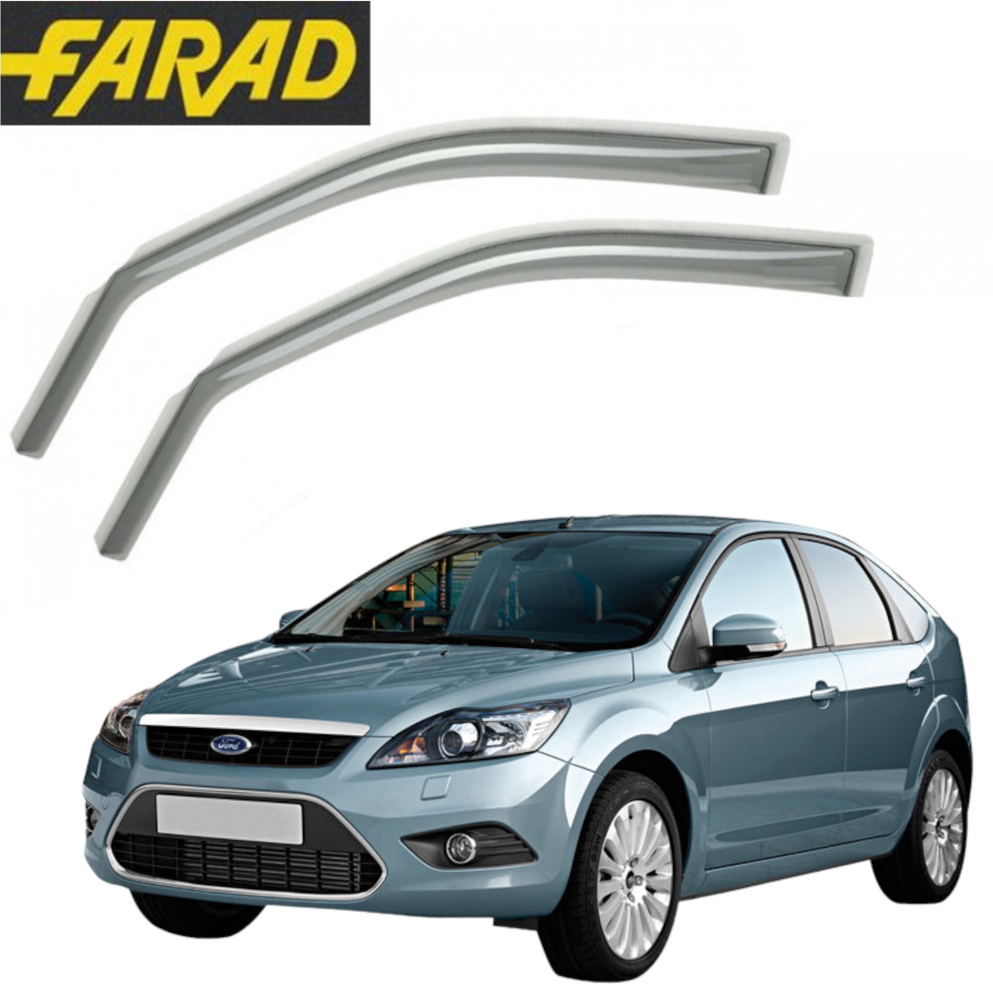 Deflettori anteriori - antivento fumé Ford Focus 3P