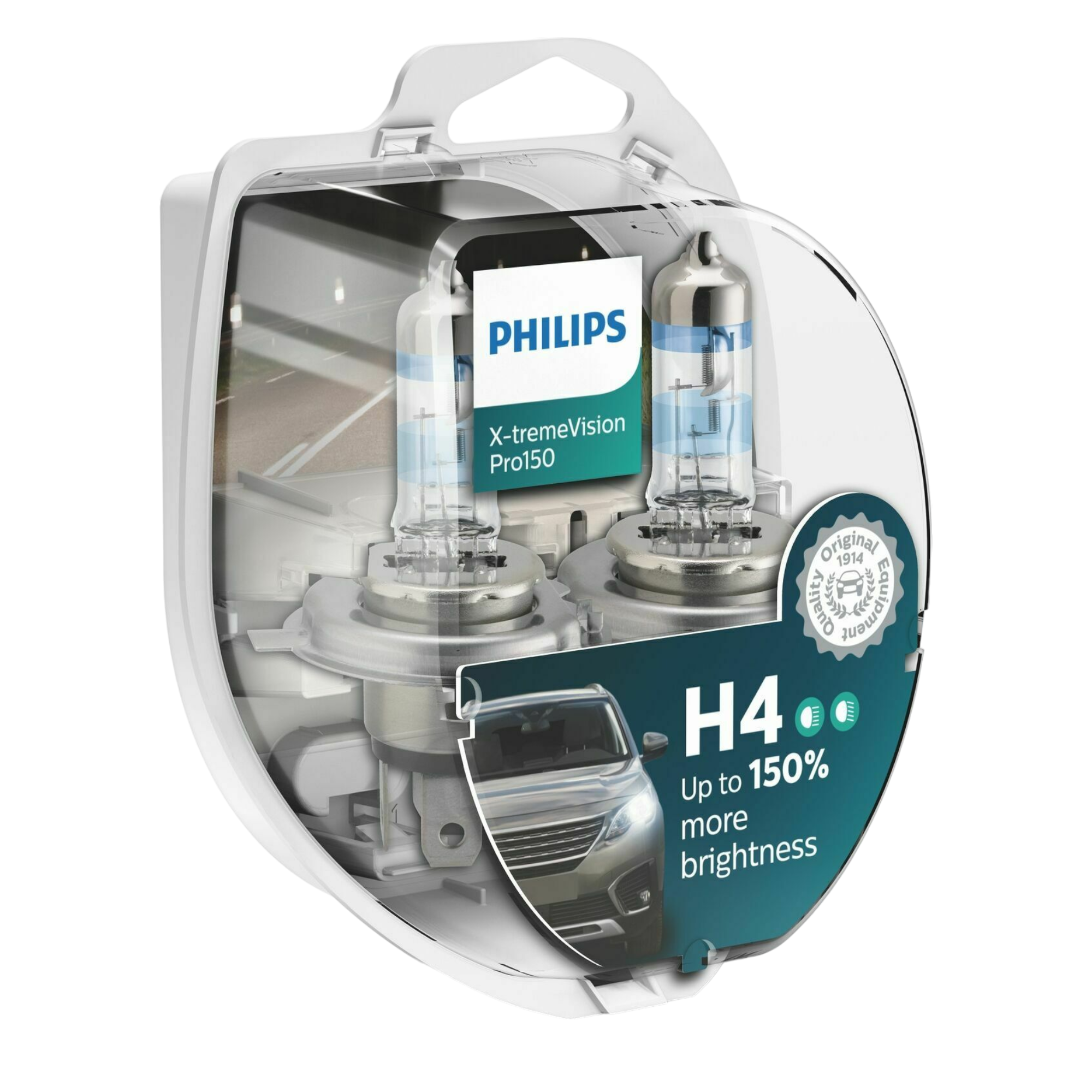 PHILIPS H4 X-TREMEVISION PRO150 LAMPADINE AUTO