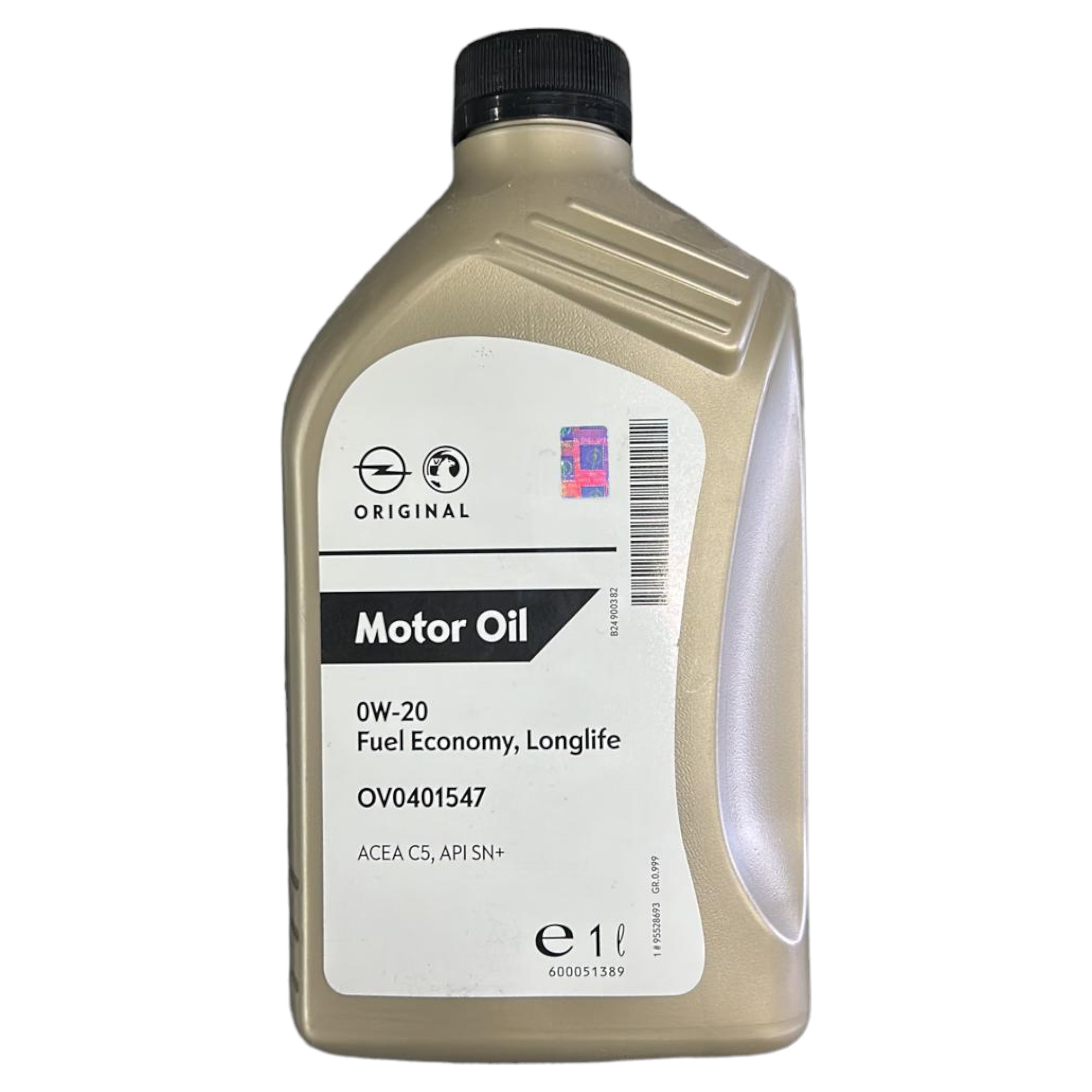 OLIO MOTORE OPEL 1 LT 0W20