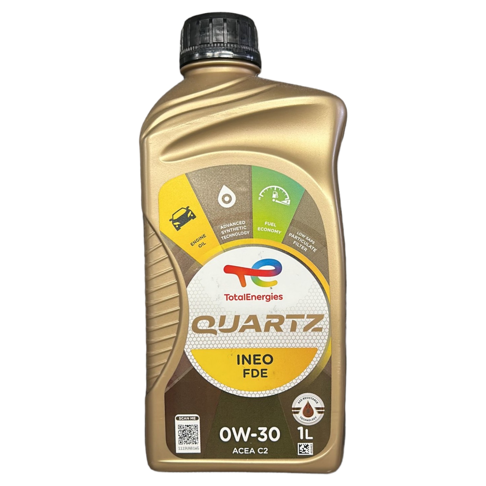 OLIO MOTORE TOTAL QUARTZ INEO 0W30 1LT