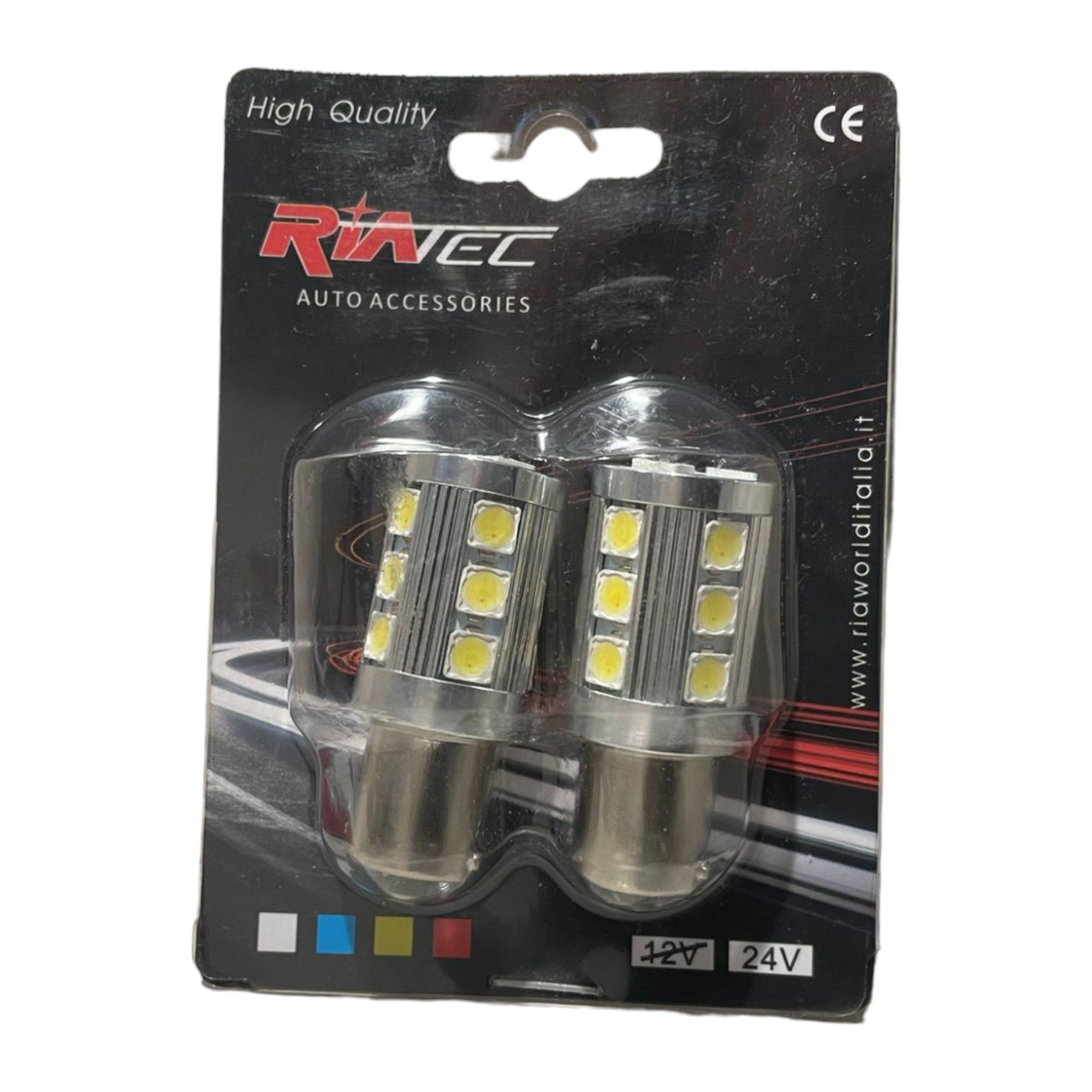 KIT 2 LAMPADE *LED* P21W  - 44 SMD CANBUS (2 PZ) BA15s