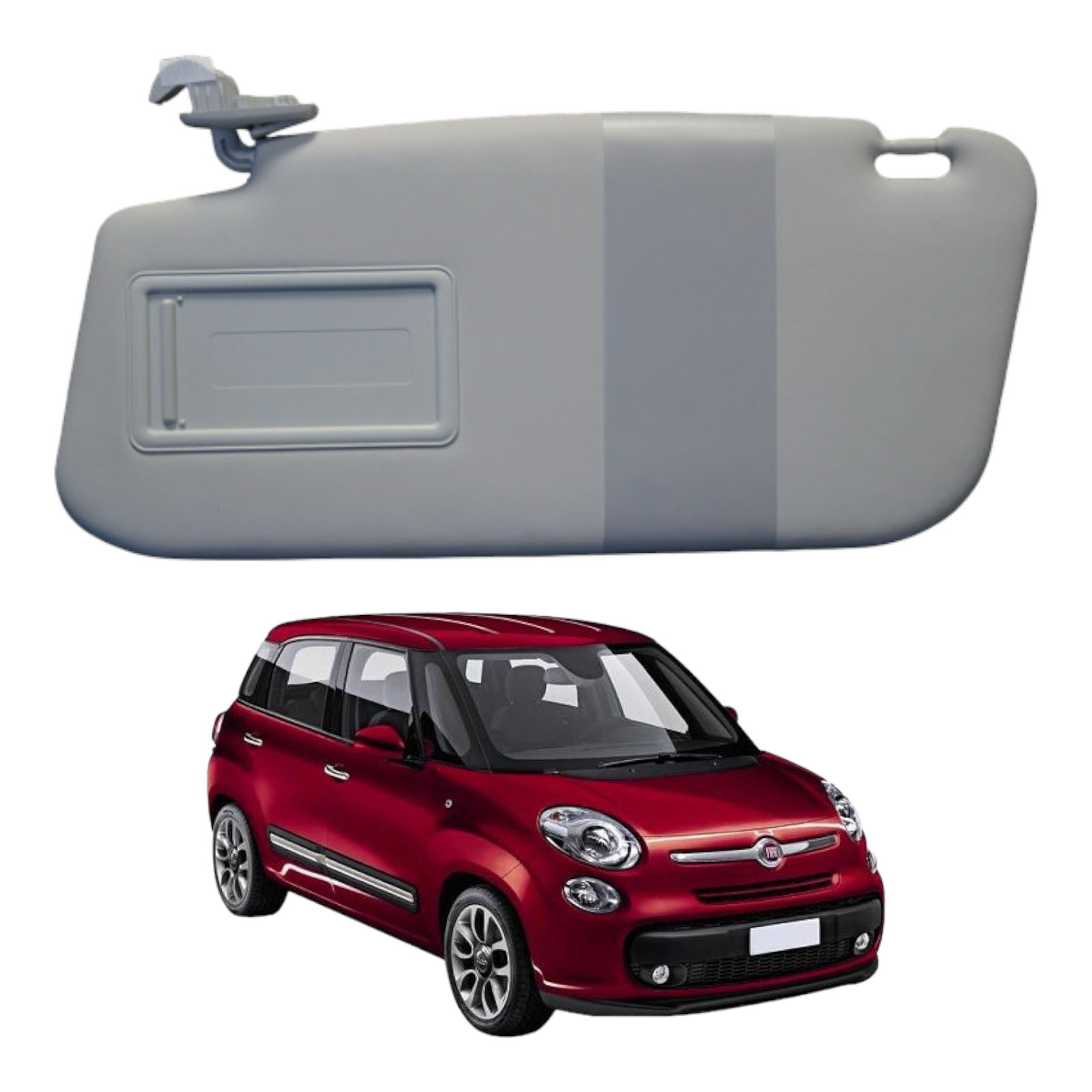 PANTINA PARASOLE SINISTRA FIAT 500L dal 2012 LATO GUIDATORE