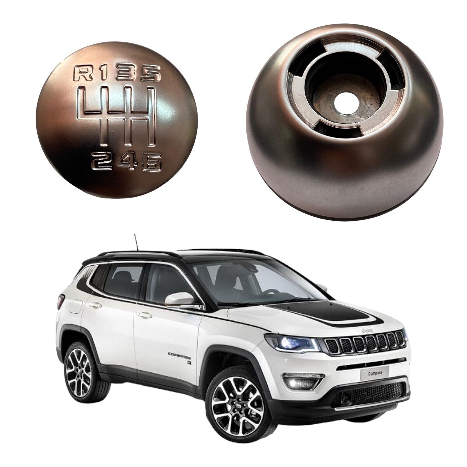 POMELLO COMPLETO JEEP COMPASS 2017>