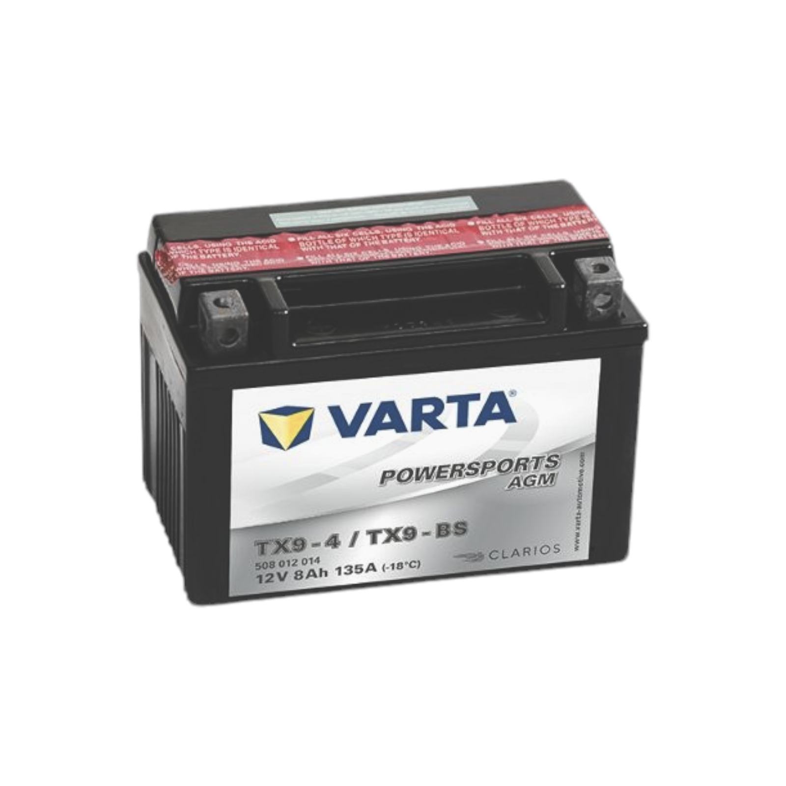 BATTERIA MOTO 12 V 8Ah 135A  TX9-4 TX9-BS