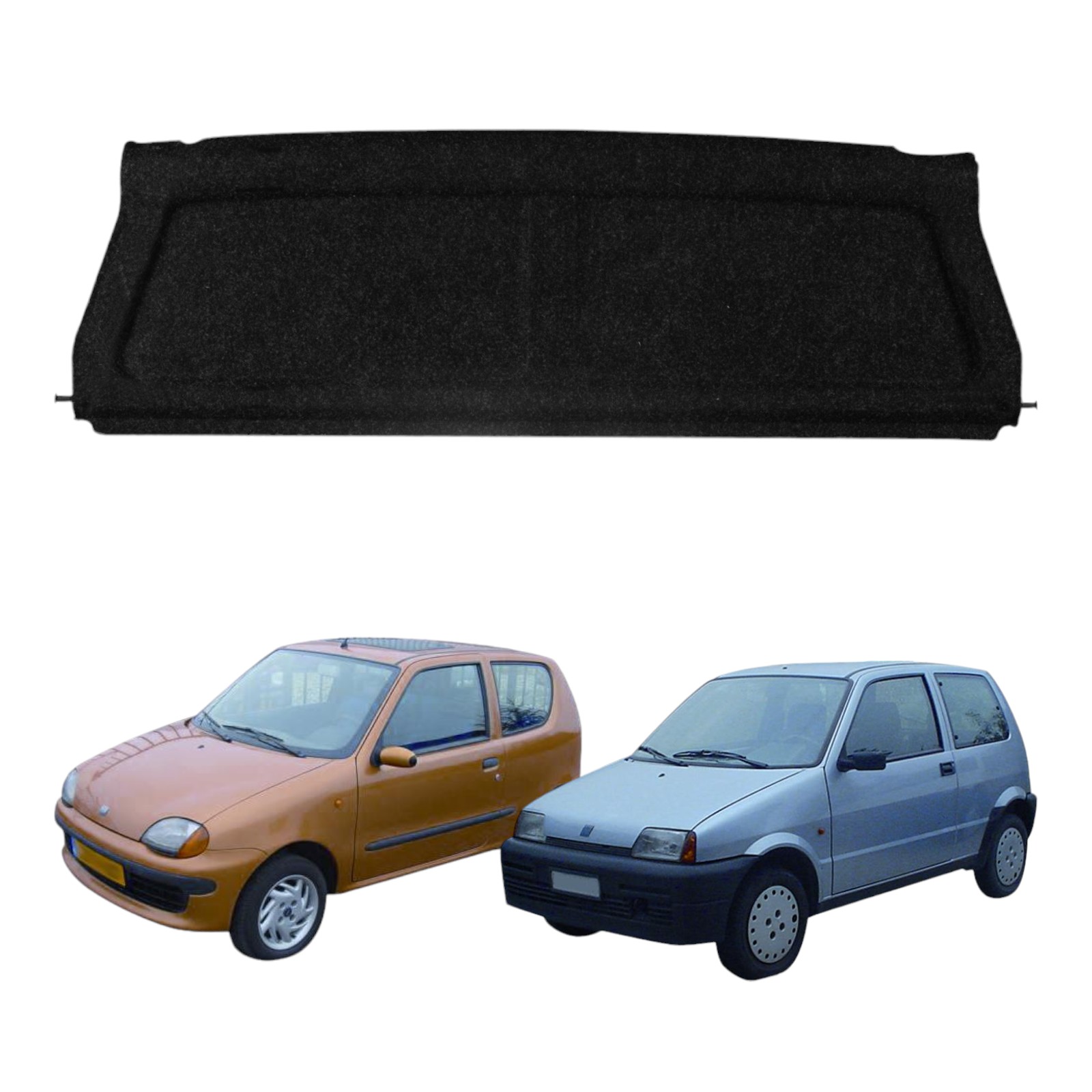 MENSOLA COFANO POSTERIORE FIAT 500 e SEICENTO dal 1992