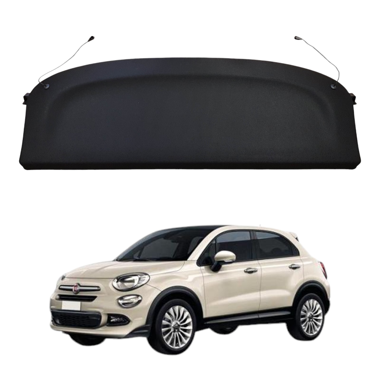 MENSOLA COFANO POSTERIORE per FIAT 500X dal 2014 in poi