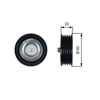 DRIVEALIGN IDLER PULLEY