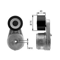 T38647 FLEETRUNNER CINGHIA POLI-V GATES TENS    