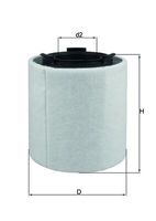 Linea : MAHLE FILTER Codice LX2831