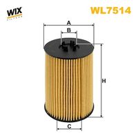 Linea : WIX FILTERS Codice WL7514