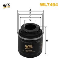 Linea : WIX FILTERS Codice WL7494