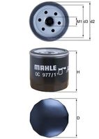 Linea : MAHLE FILTER Codice OC977/1